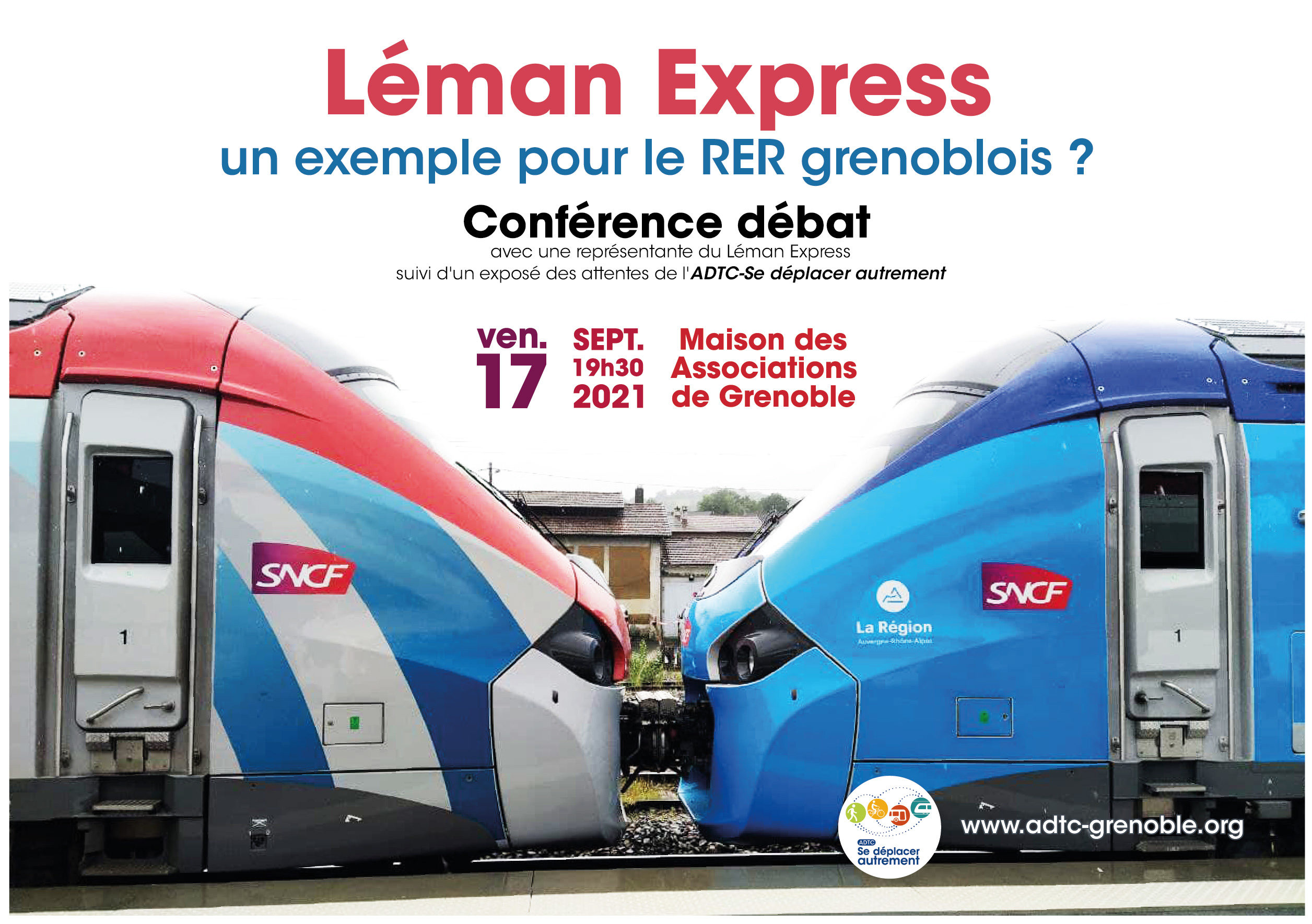 Léman Express : un exemple pour le RER grenoblois ? – ADTC – Se déplacer  autrement